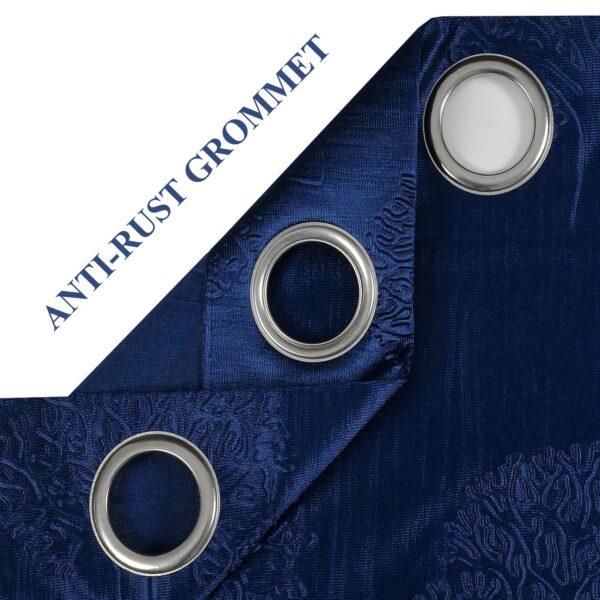 Stylish Door Curtains: Premium Blackout Navy Blue Curtains for Modern Homes - Image 5