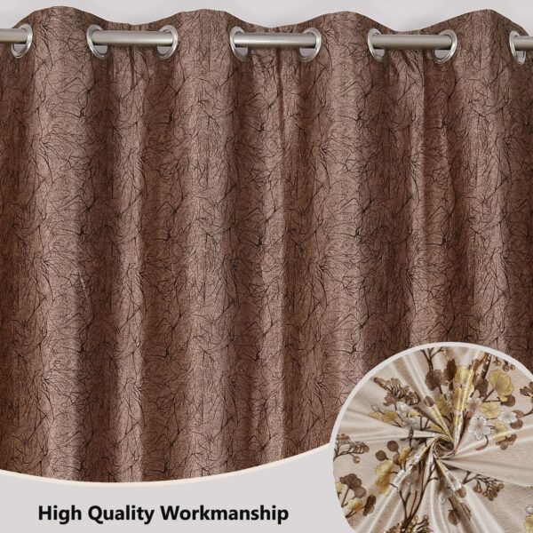 Elegant Door Curtains: 7 Feet Opaque Curtains for Modern Living Spaces - Image 4