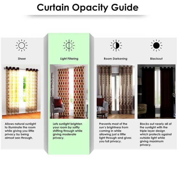 Stylish Door Curtains for Home Decor: Bohemian Floral Design in Cotton - Image 3