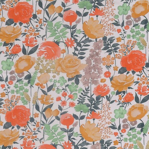 Stylish Window Curtains: 100% Blackout with Elegant White Roses Design - Image 7
