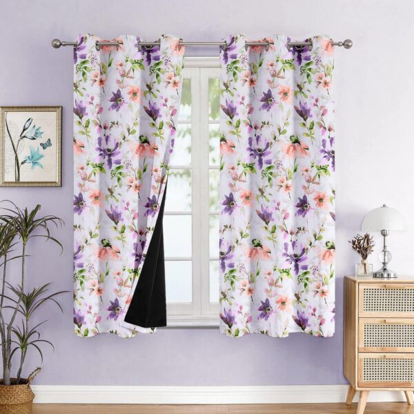 Stylish Blackout Window Curtains Set of 2 for Home Decor